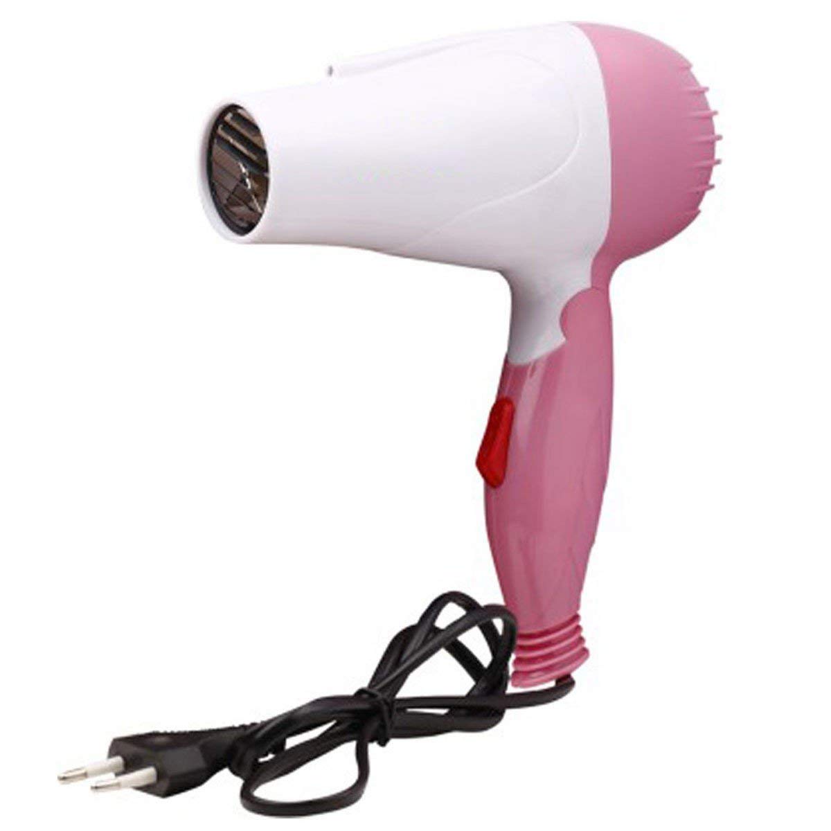 1000 Watts Foldable Hair Dryer with 2 Speed Control for Women and Men (Multicolor)