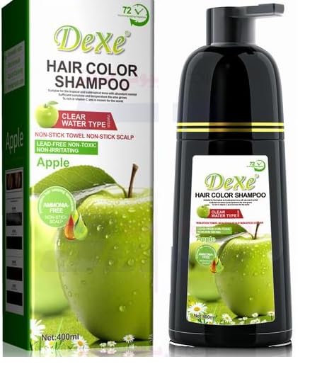 Dexe Apple Hair Color Shampoo – Black Hair Color