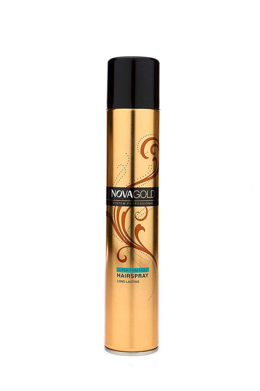 Nova Gold Hair Spray - Super Firm Hold Spray (400 ml) -