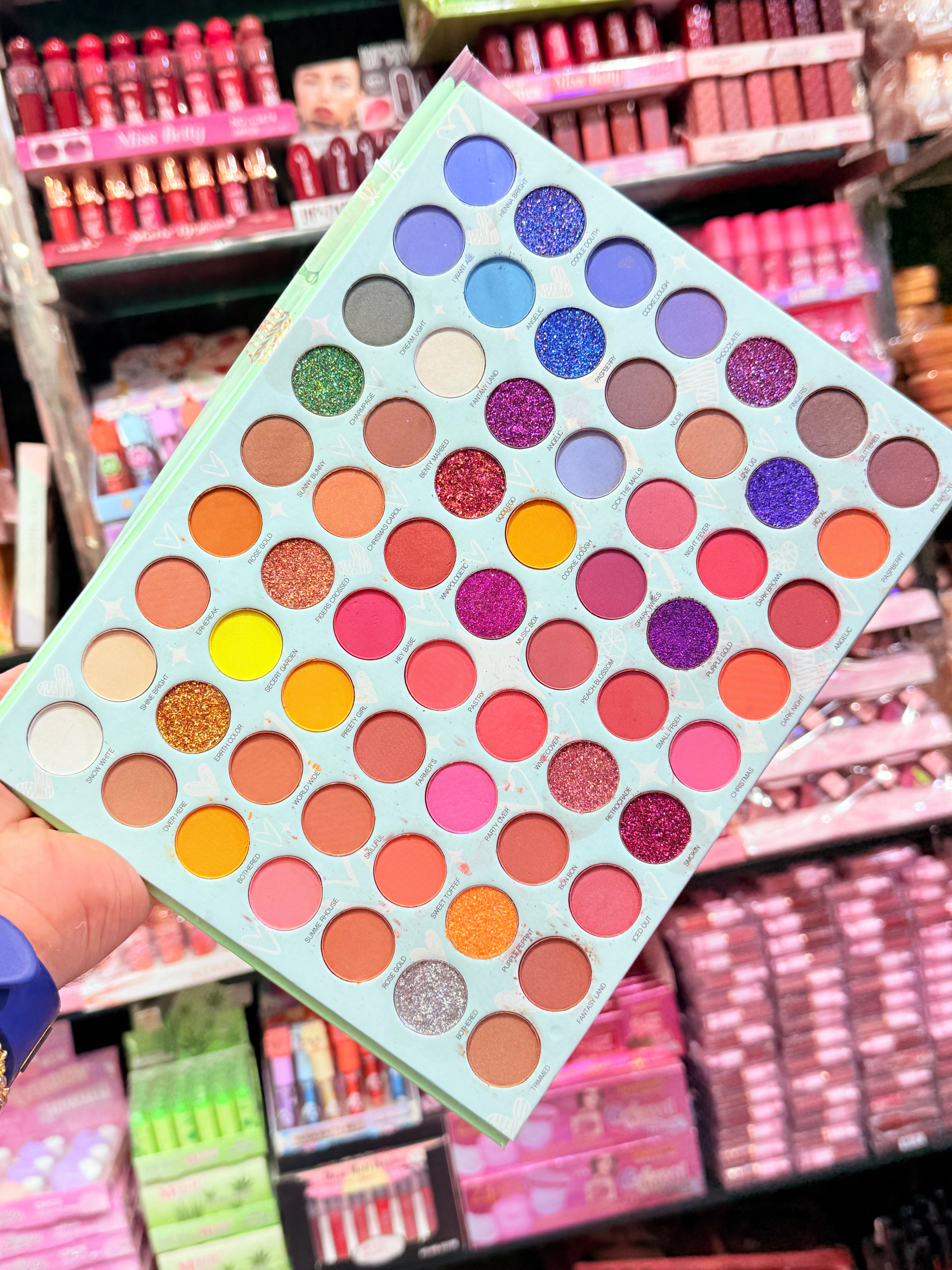 Sfr Hated With Love Eyeshadow Pallete 63 colors