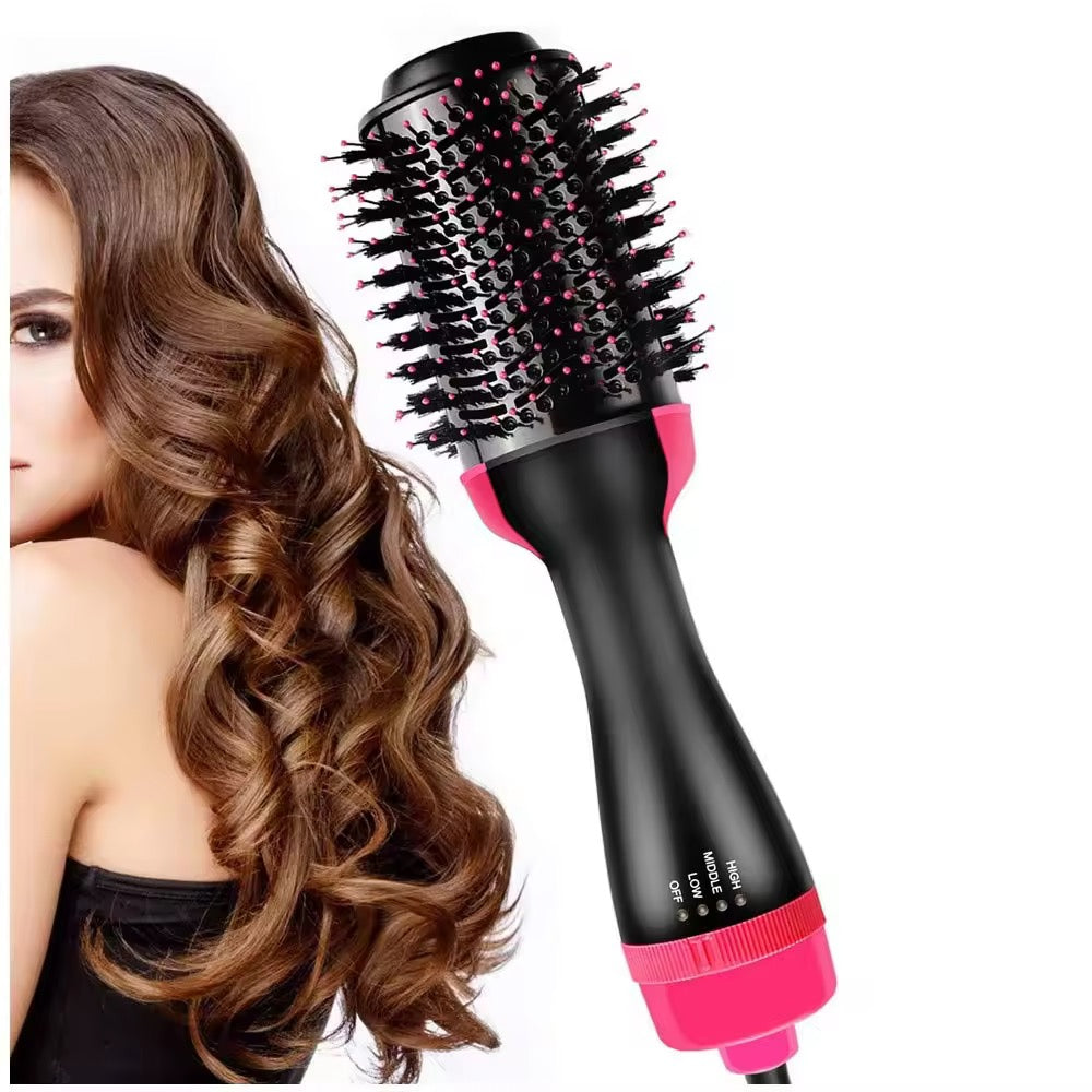3-in-1 Blow Dryer Hot Air Brush Dryer – Volumizer | Styler | Curler