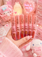 Creamy Nude Matte Lipgloss Set of 6
