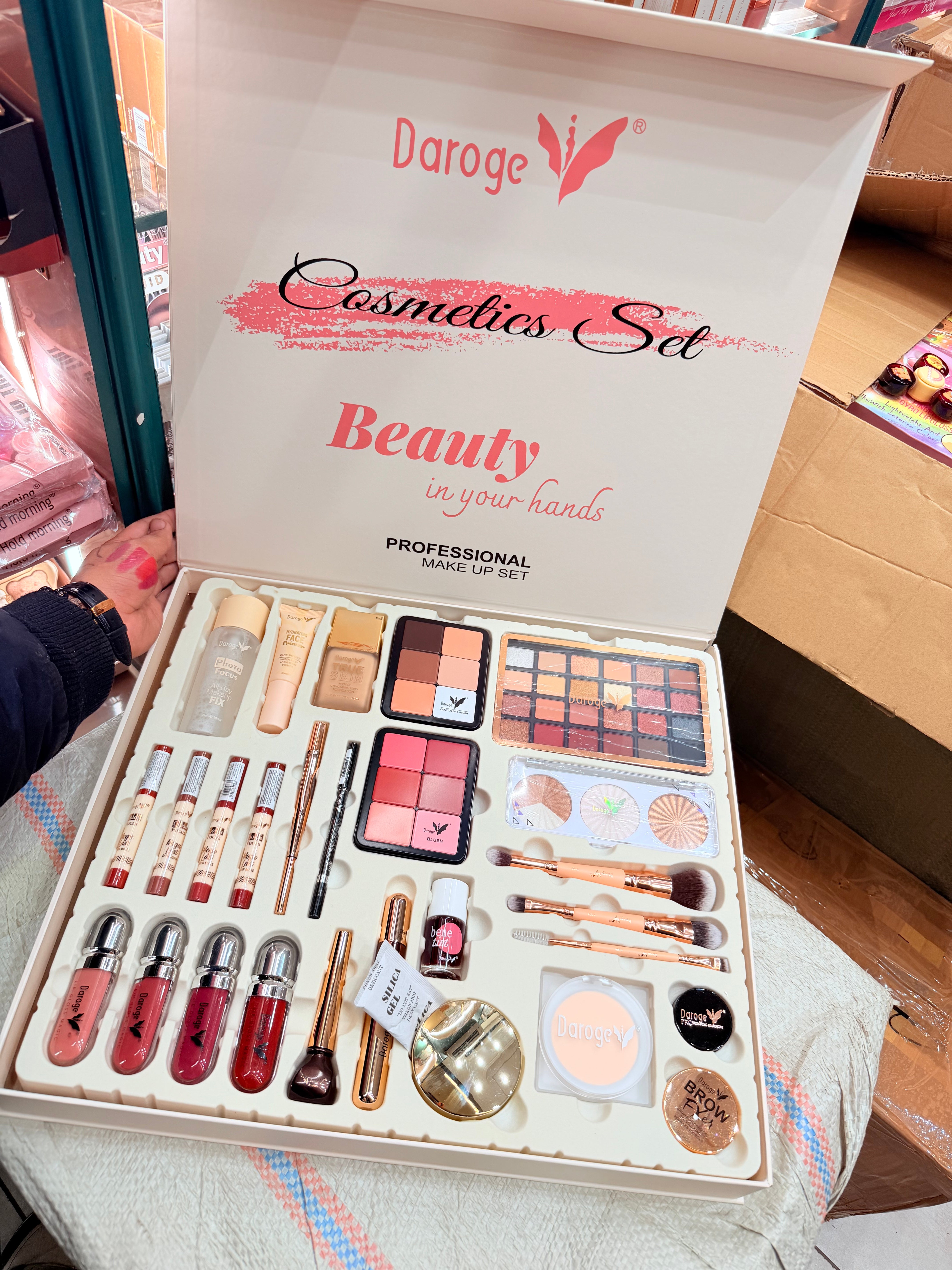 Daroge Professional Make Up Set 21 In 1 | Complete Full Face