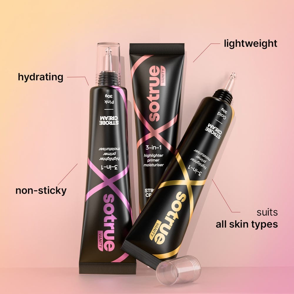3-in-1 Strobe Cream Primer & Moisturizer | Hydrating Makeup Base | 30g