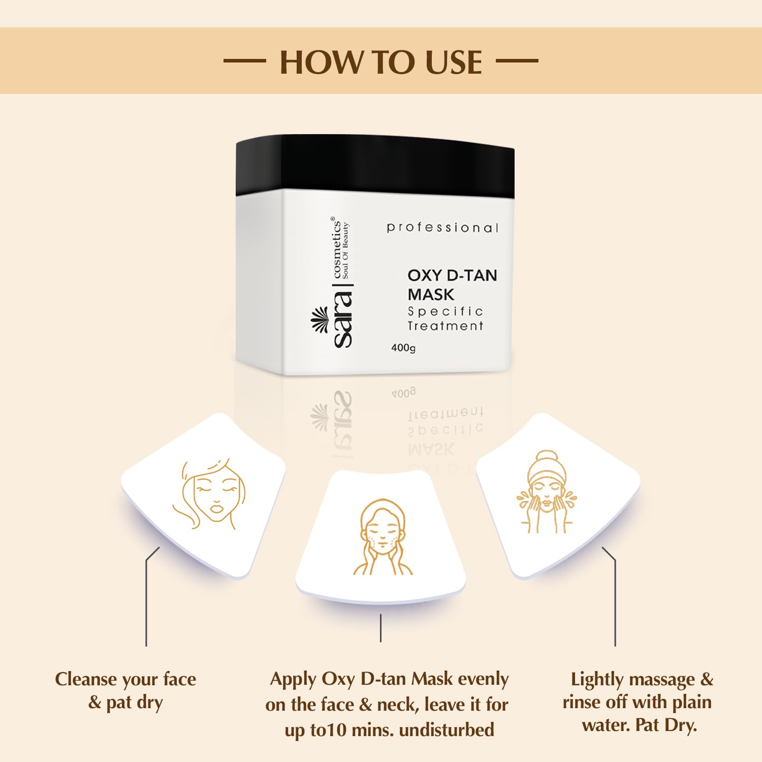 SARA Oxy D-TAN® Mask 400G