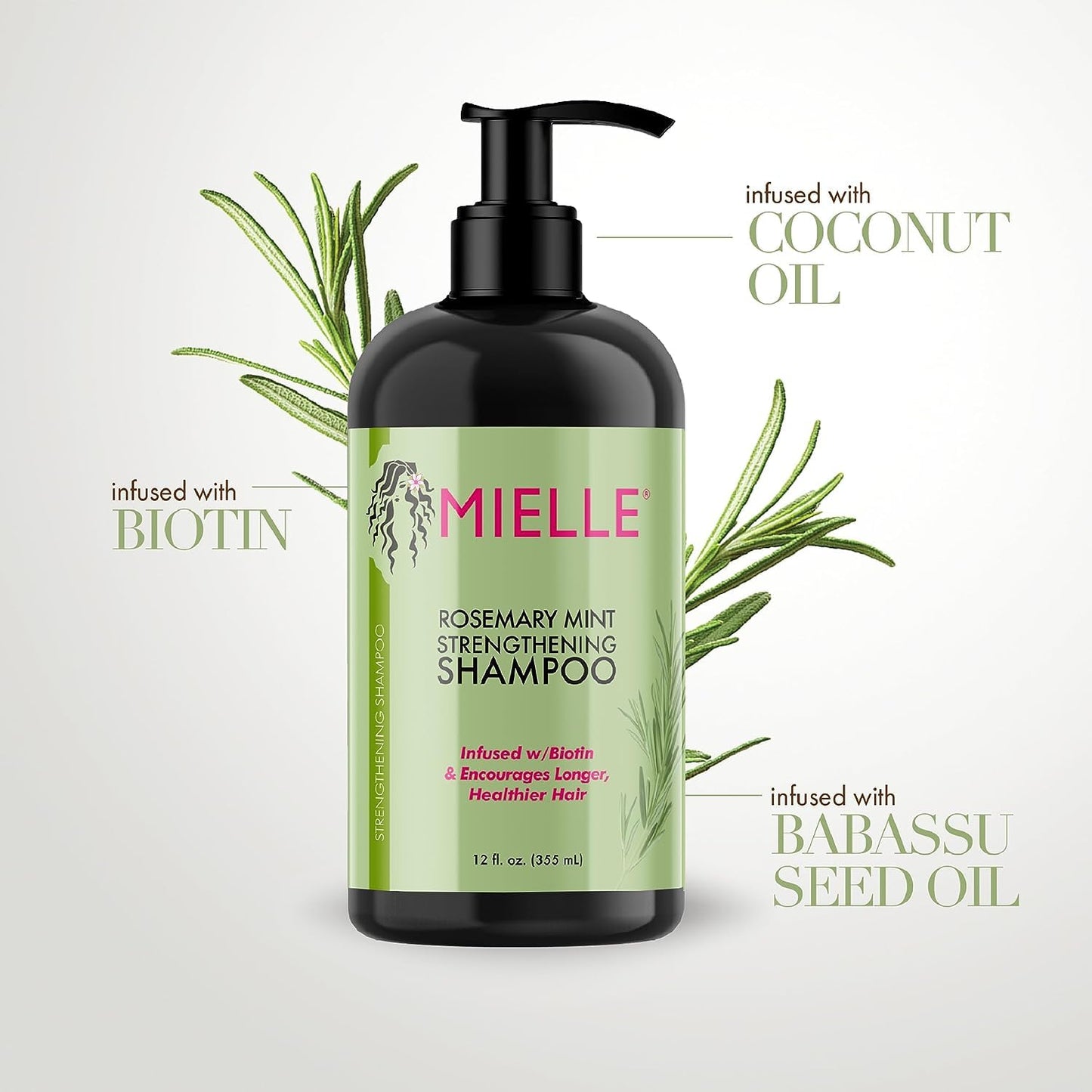 Rosemary Mint Strengthening Shampoo 355 ML