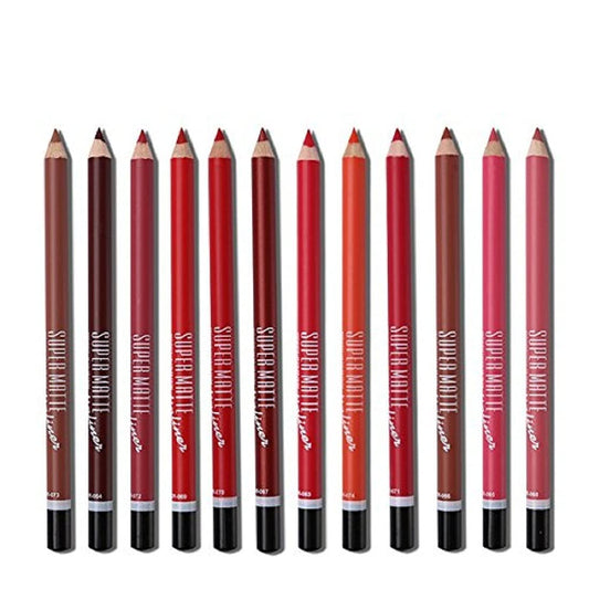 Super Matte Lip Liners SET OF 12