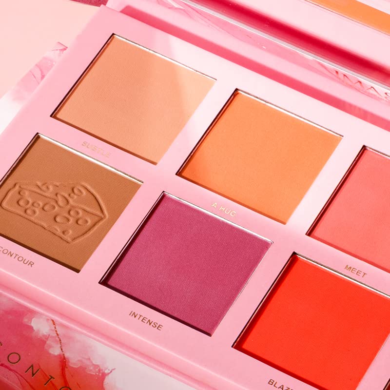 IMAGIC PRO CHEESE PROFESSION 8 COLOR CONTOUR & BLUSH PALETTE 32.8g