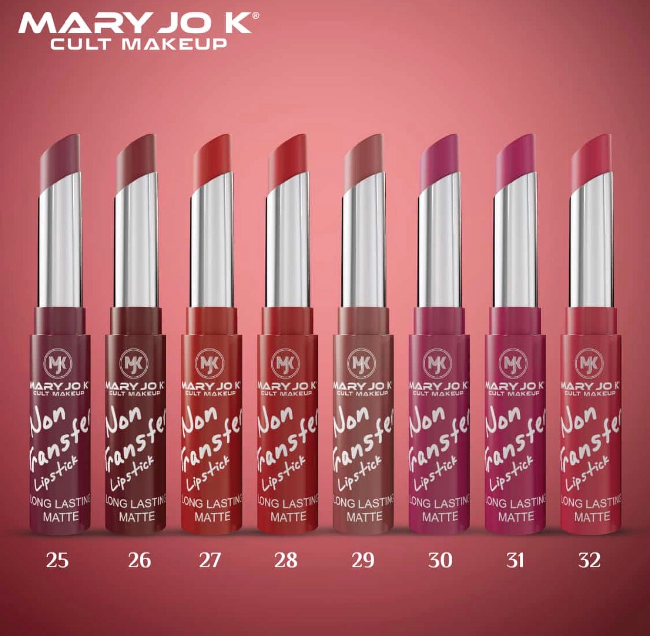 Mary Jo K Rizz & Roll Non-Transfer Lipstick