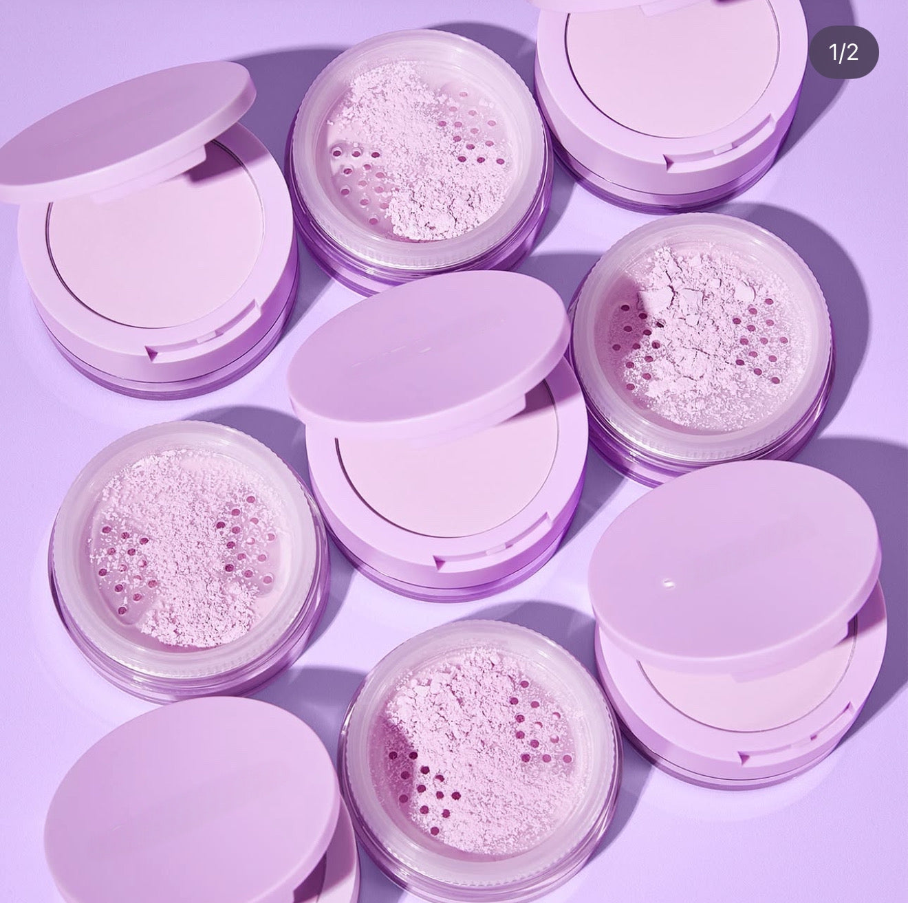 Moccallure  2in1 Compact + Loose Powder