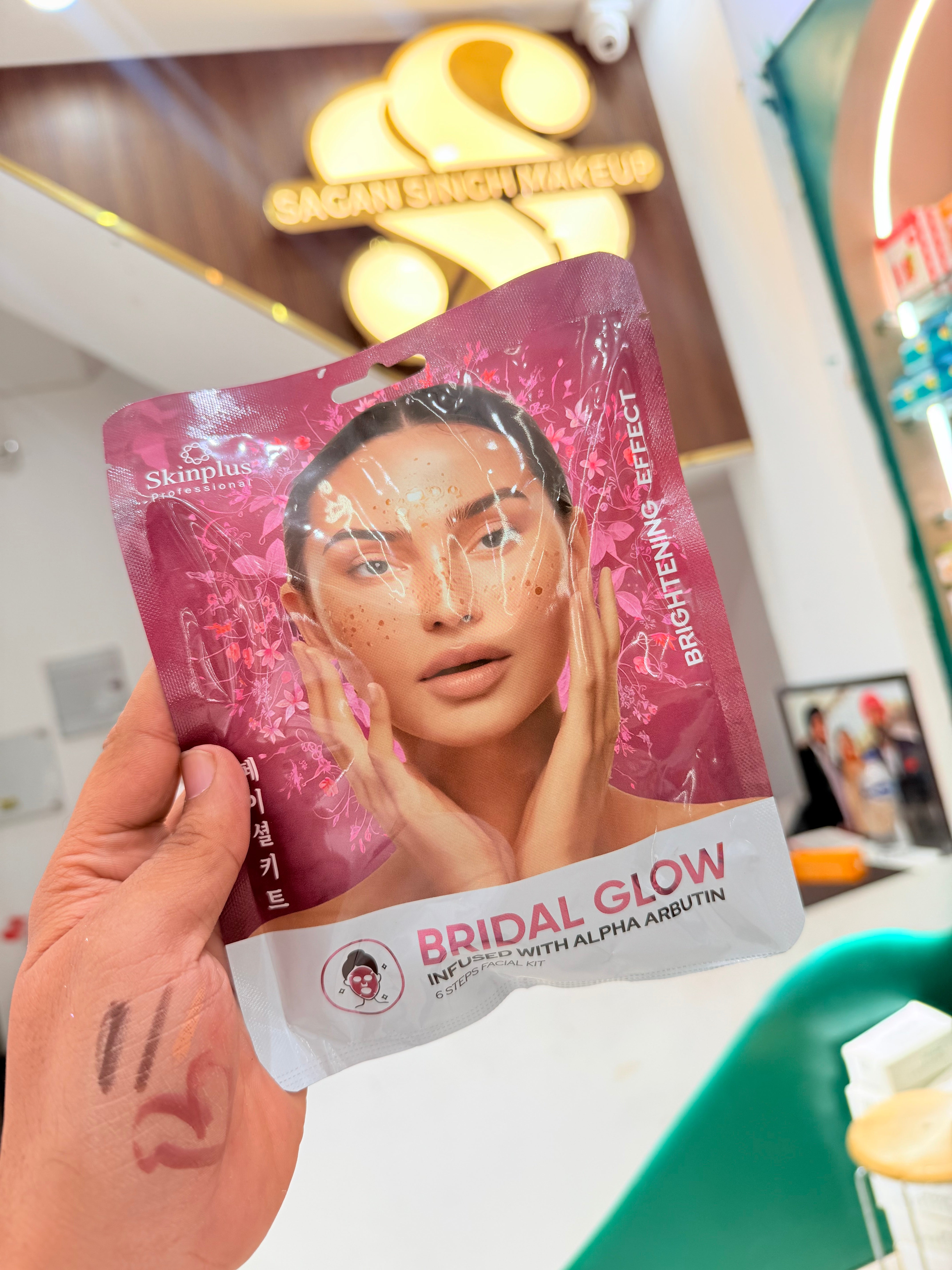 SKINPLUS KOREAN BRIDAL FACIAL - 6 STEP ( One time Use)