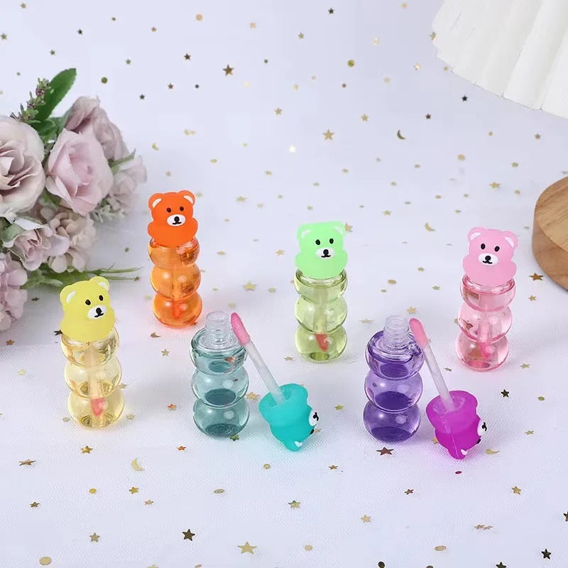 MAGIC TEDDY LIPGLOSS (SET OF 6pcs)