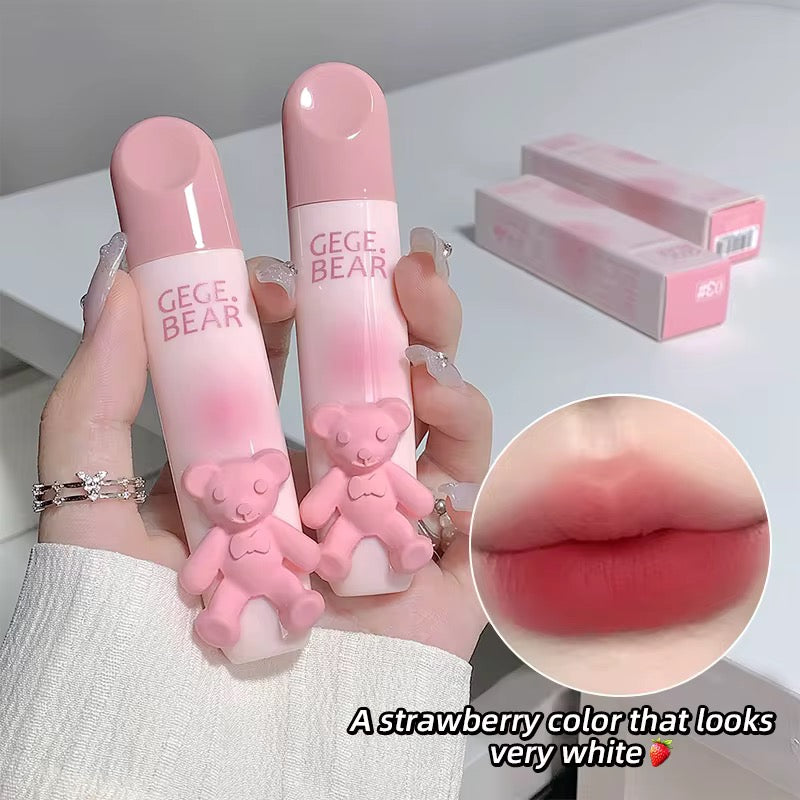 GegeBear Kawaii Teddy LipGlaze | Velvet Mud Matte