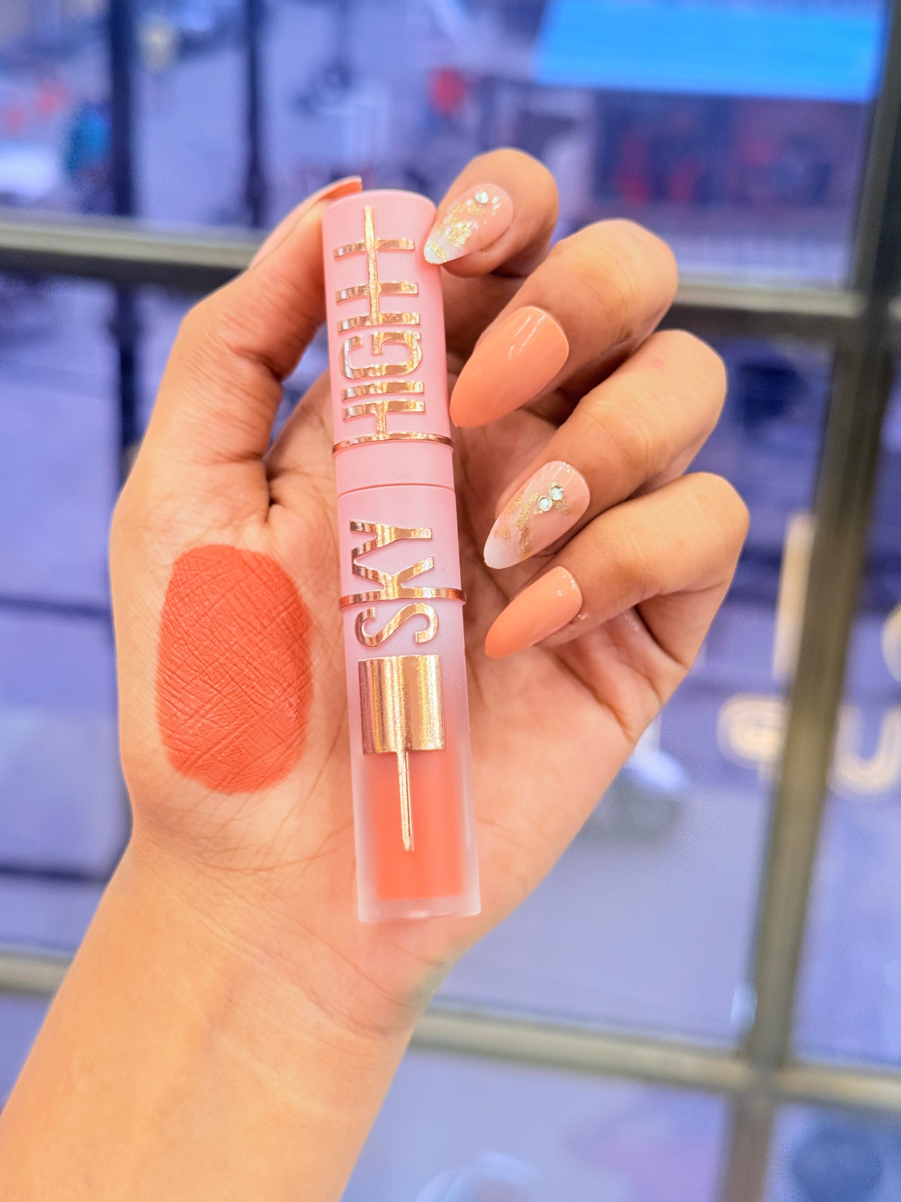 Creamy Nude Matte Lipgloss Set of 6