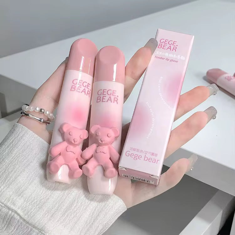 GegeBear Kawaii Teddy LipGlaze | Velvet Mud Matte