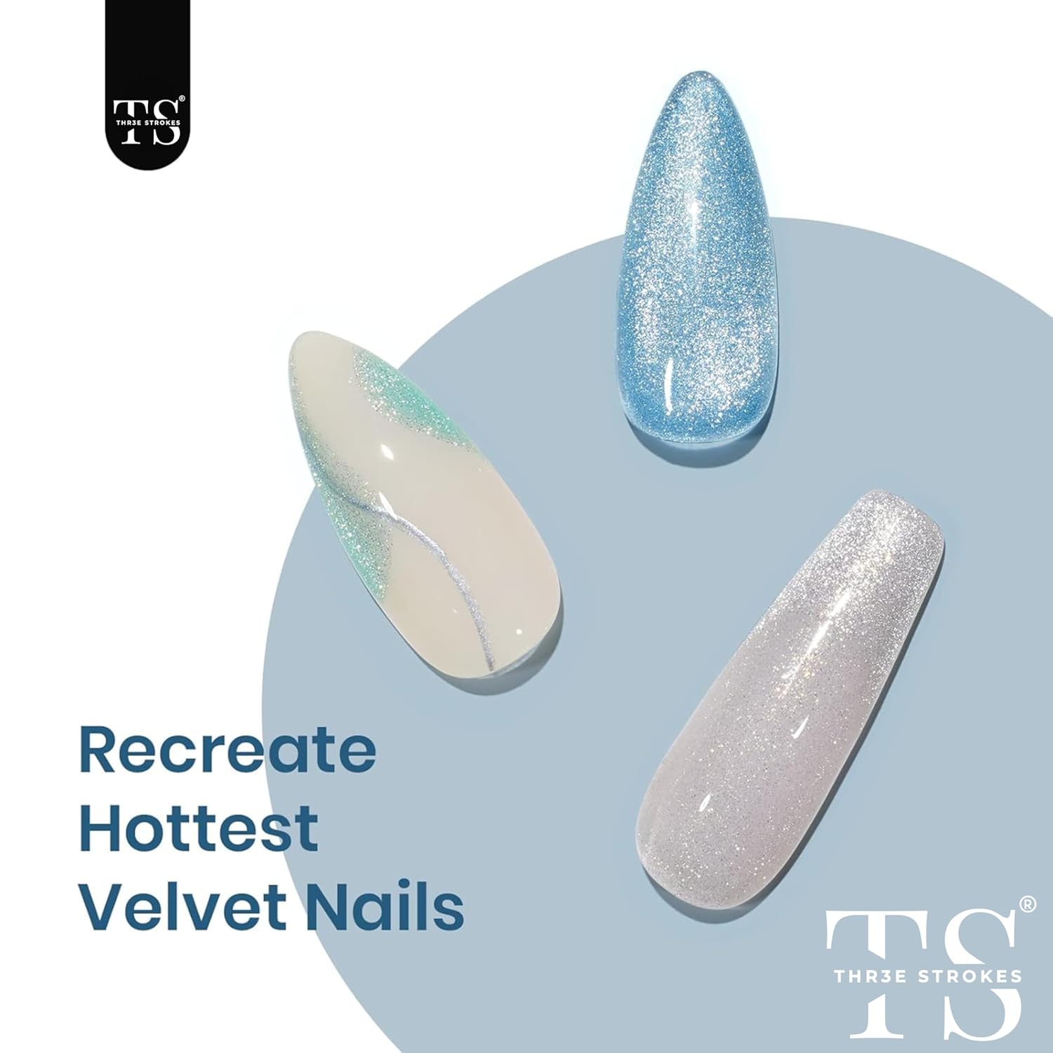 THR3E STROKES Gel Nail Polish Set- 6 Colors Nude Gel Polish All Seasons Skin Tones Pink Neutral Brown Gel Polish Kit (Uv/Led Lamp Required) Shades Need At Least 3 Layers, Shine Finish, 7.5 Milliliters (ASTEROID N54, 7.5ML)