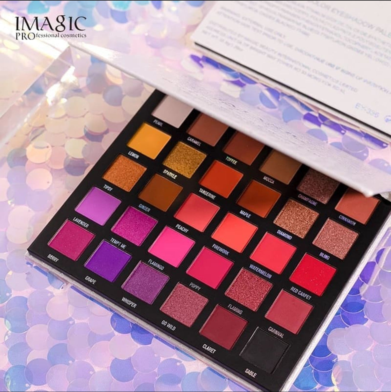 Imagic Professional 30 Color Eyeshadow Pallete