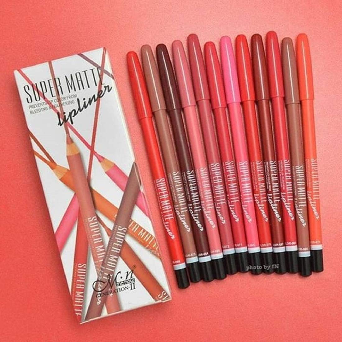 Super Matte Lip Liners SET OF 12