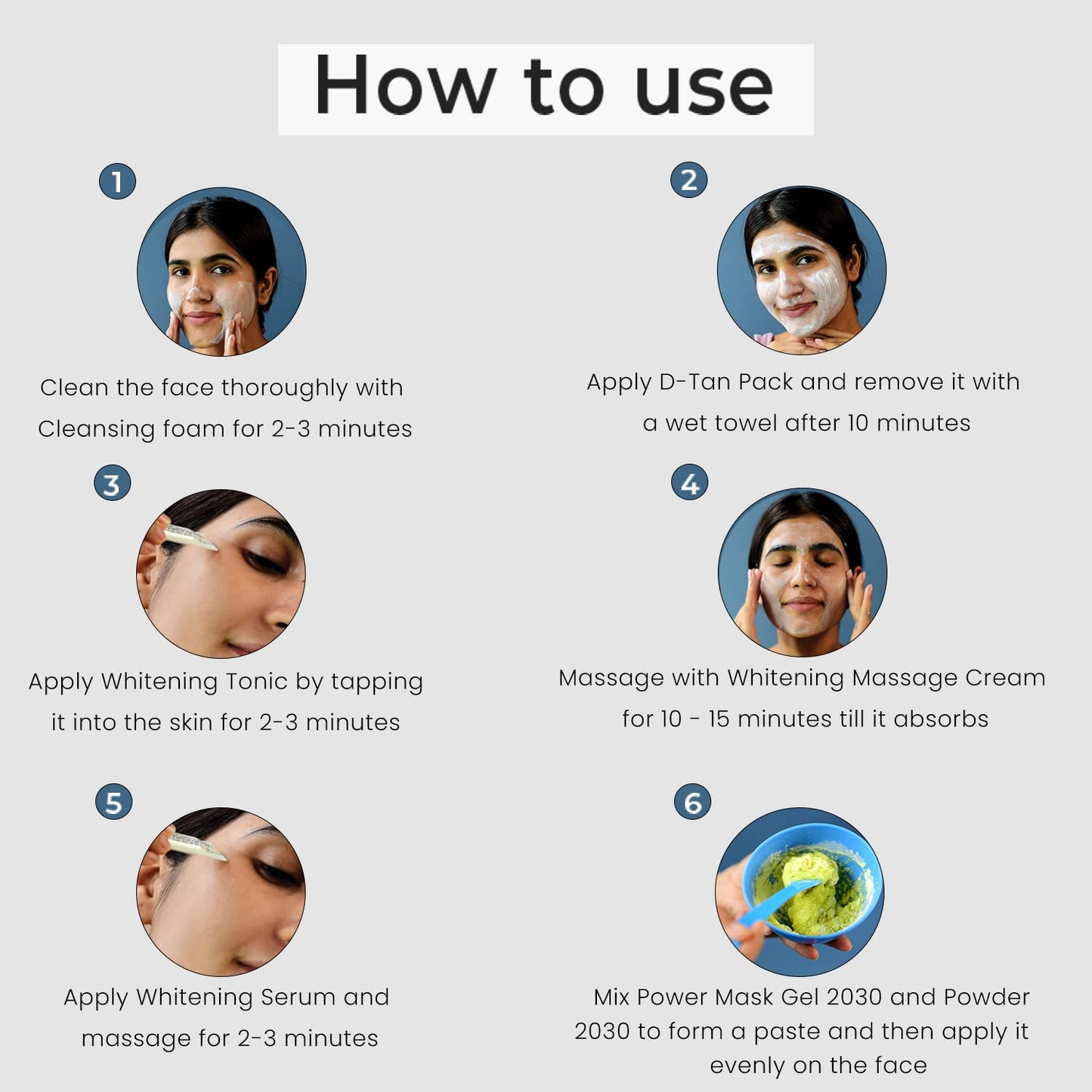 O3+ Bridal Facial Kit for Radiant & Glowing Skin with Hyaluronic Acid, Glycolic Acid and Niacinamide - Ideal for All Skin Types (60g+69ml)