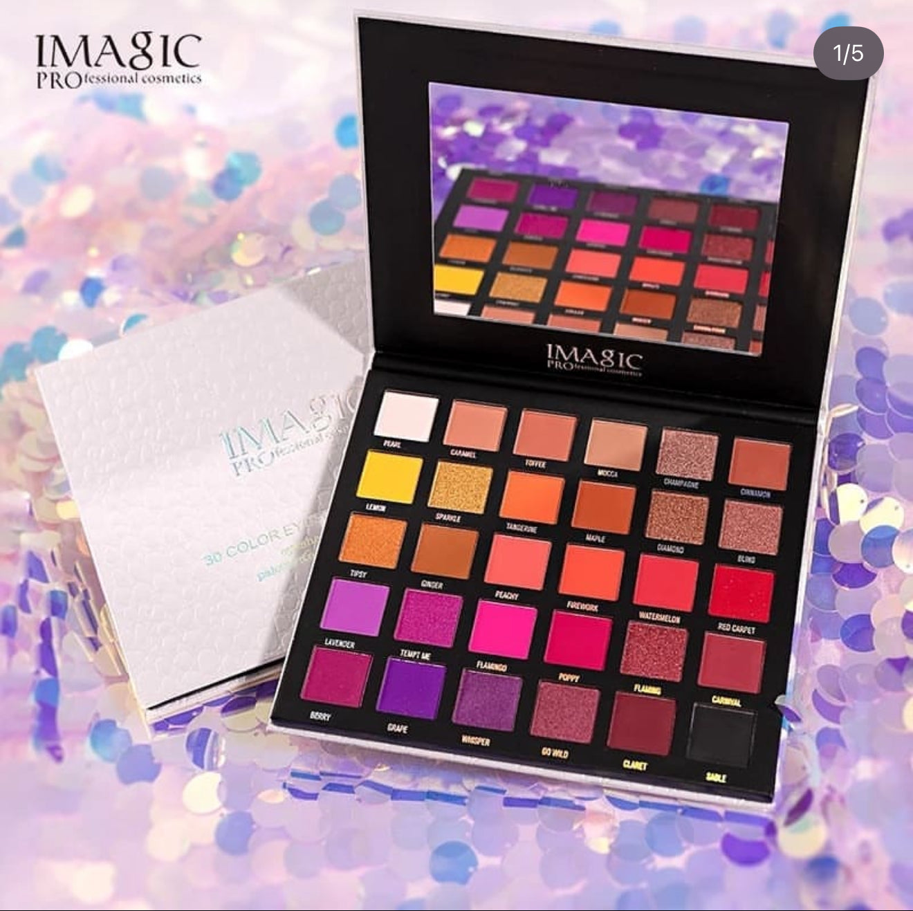 Imagic Professional 30 Color Eyeshadow Pallete