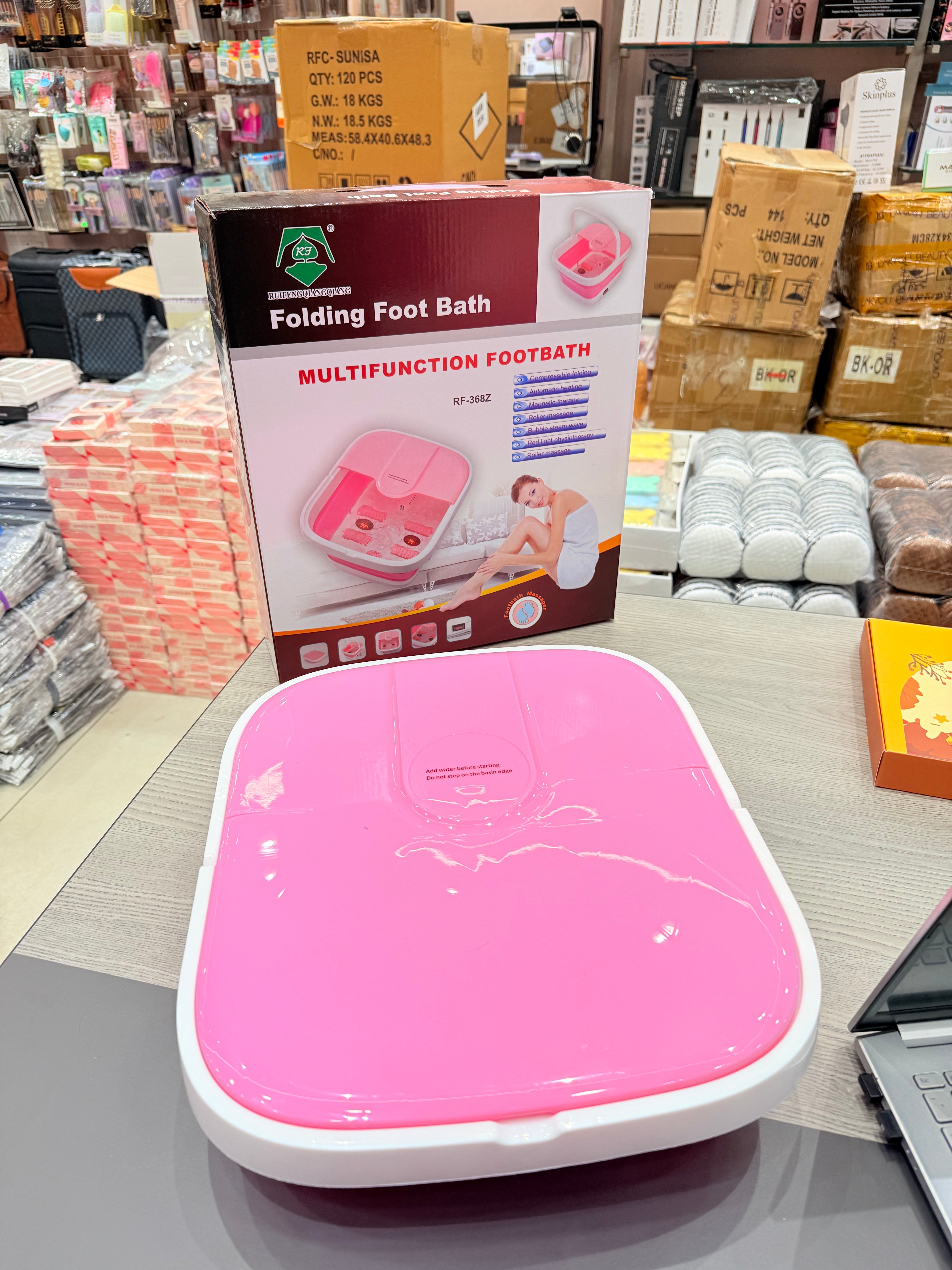 Foldable Pedicure Tub - LIMITED STOCK