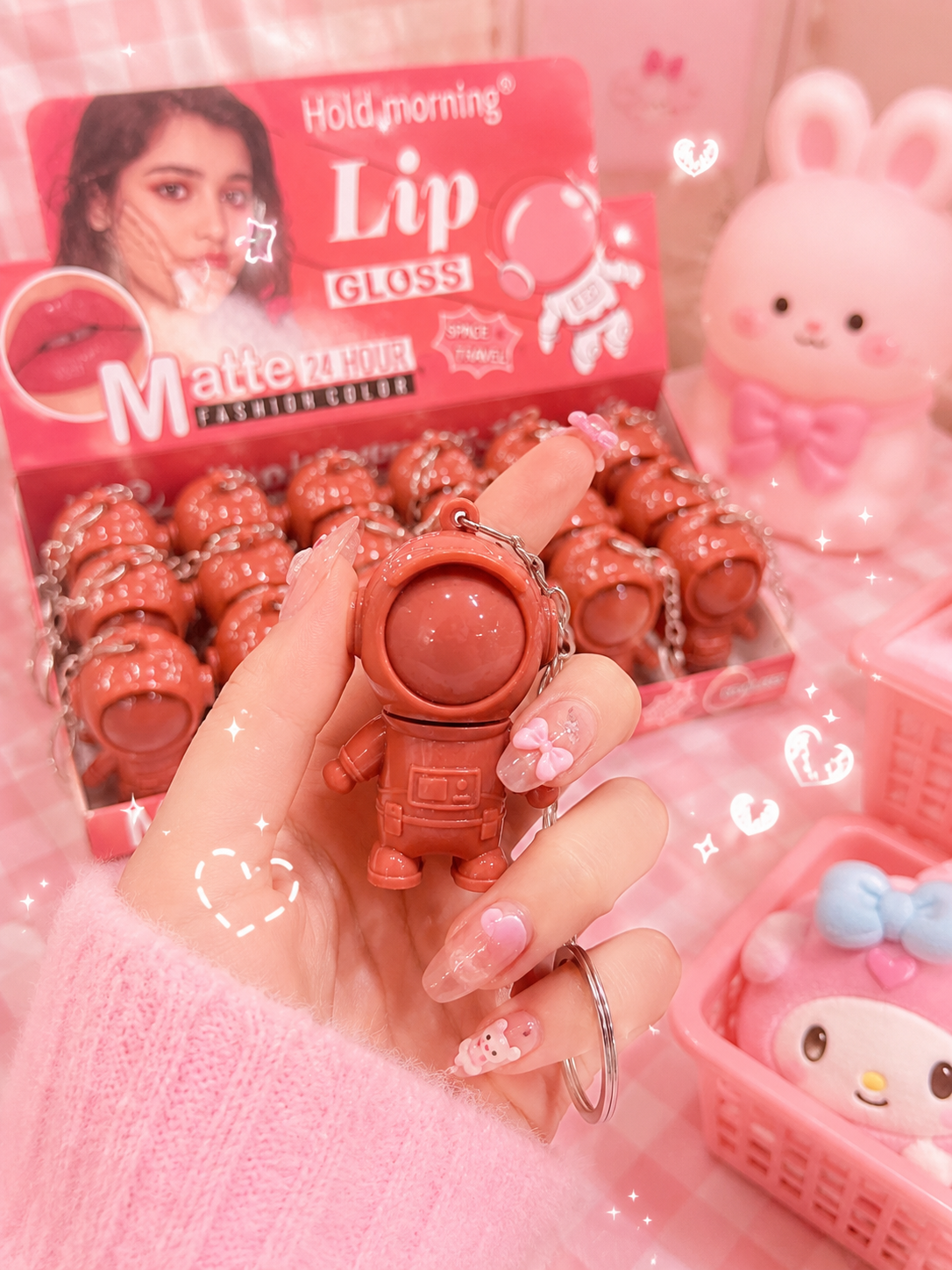 Astronaut Matte Lipgloss Set of 6 🚀💖
