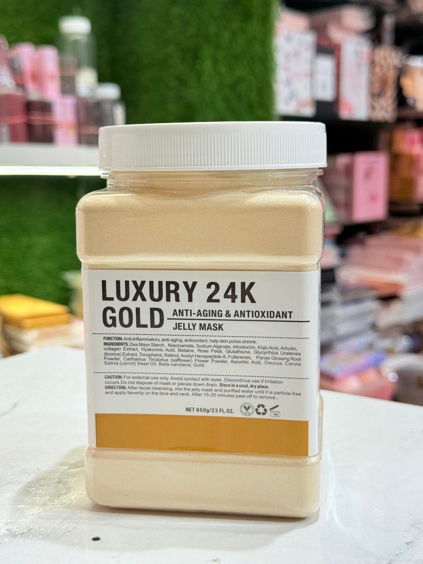 Premium Professional Korena Jelly Face Masks – 650g Salon Pack (Multiple Variants)