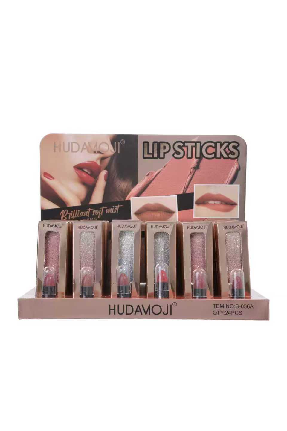 Hudamoji Diamond Glow Lipstick – Lucky Mirror Edition (Only If You’re Lucky!)