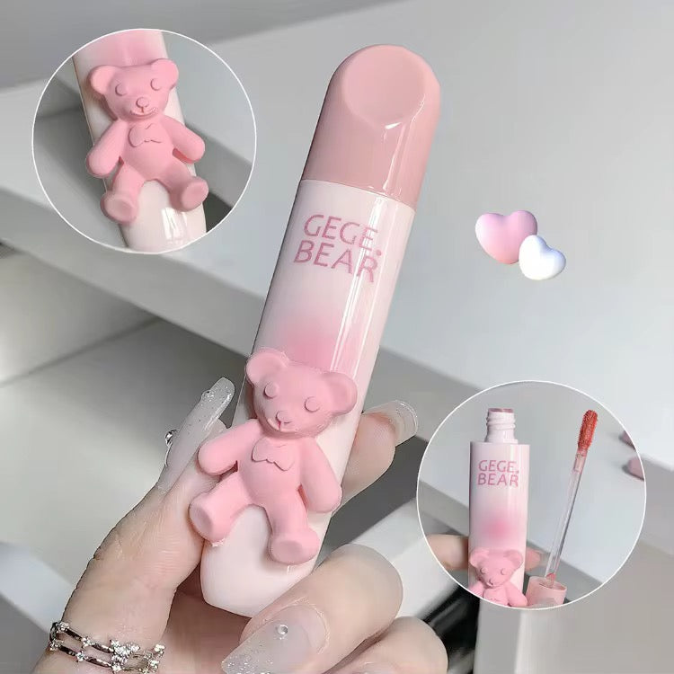 GegeBear Kawaii Teddy LipGlaze | Velvet Mud Matte
