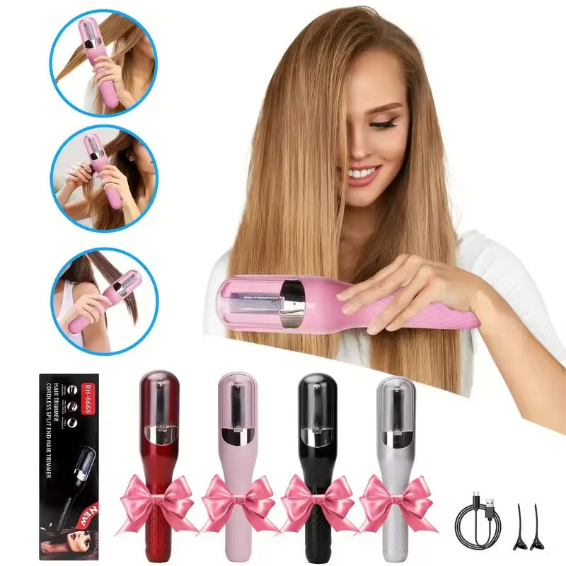 Salon-Like Split End Cutter Tool – No Length Loss -