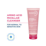 Bioderma Sensibio Gel Moussant Face Wash 100ml – Gentle Cleanser for Sensitive & Dry Skin