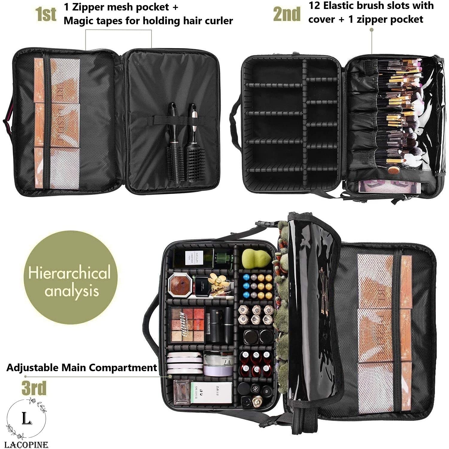 PROFESSIONAL MAKEUP VANITY Double LAYER