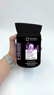 Skinplus Professional U-Collagent Absolut Repair Split Ends Hair Mask  – Strengthens Hair & Reduces Breakage