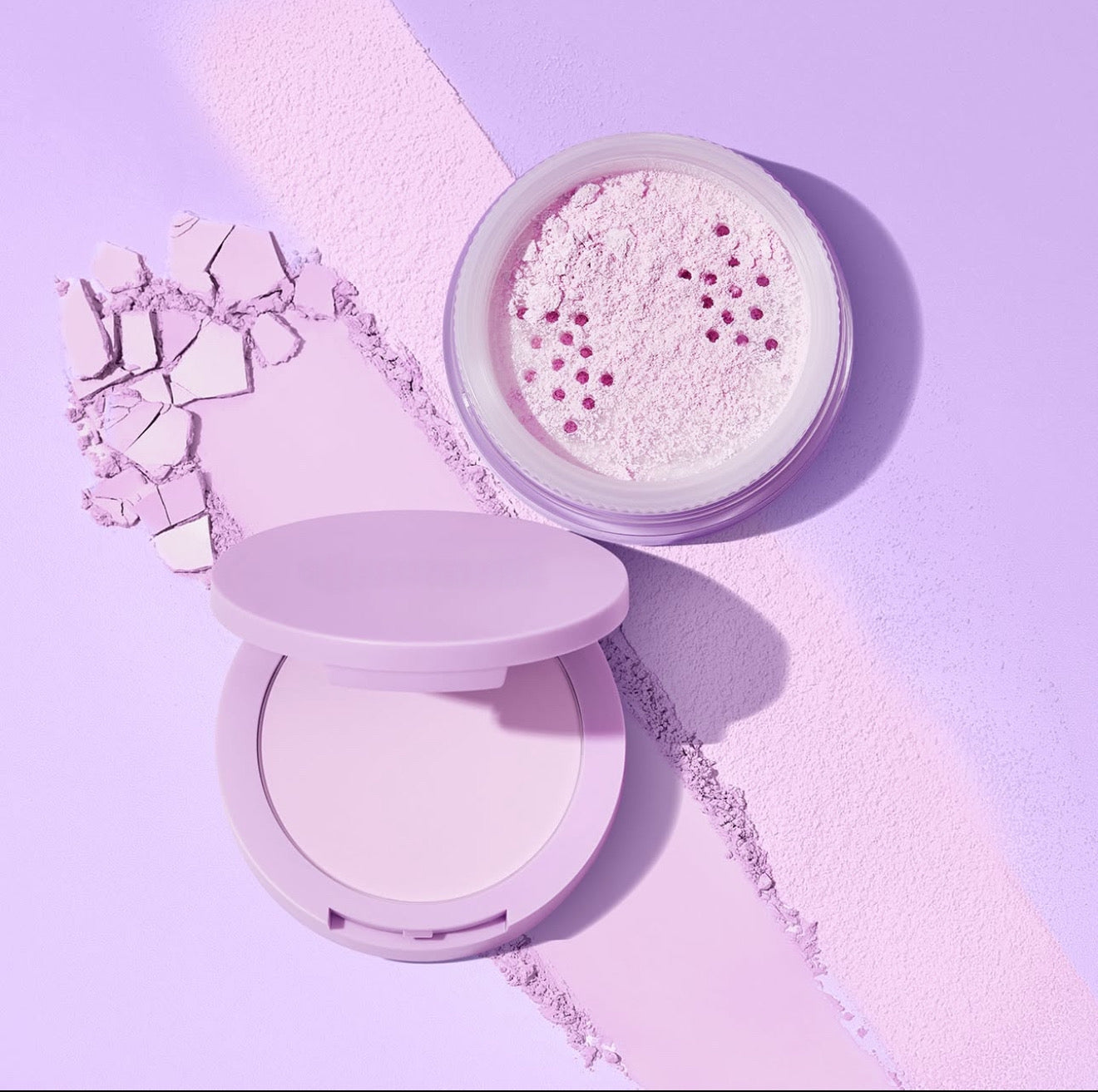 Moccallure  2in1 Compact + Loose Powder