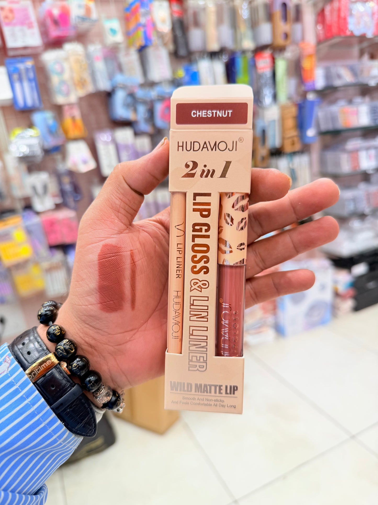 Hudamoji 2in1 Matte LipGloss + Lipliner
