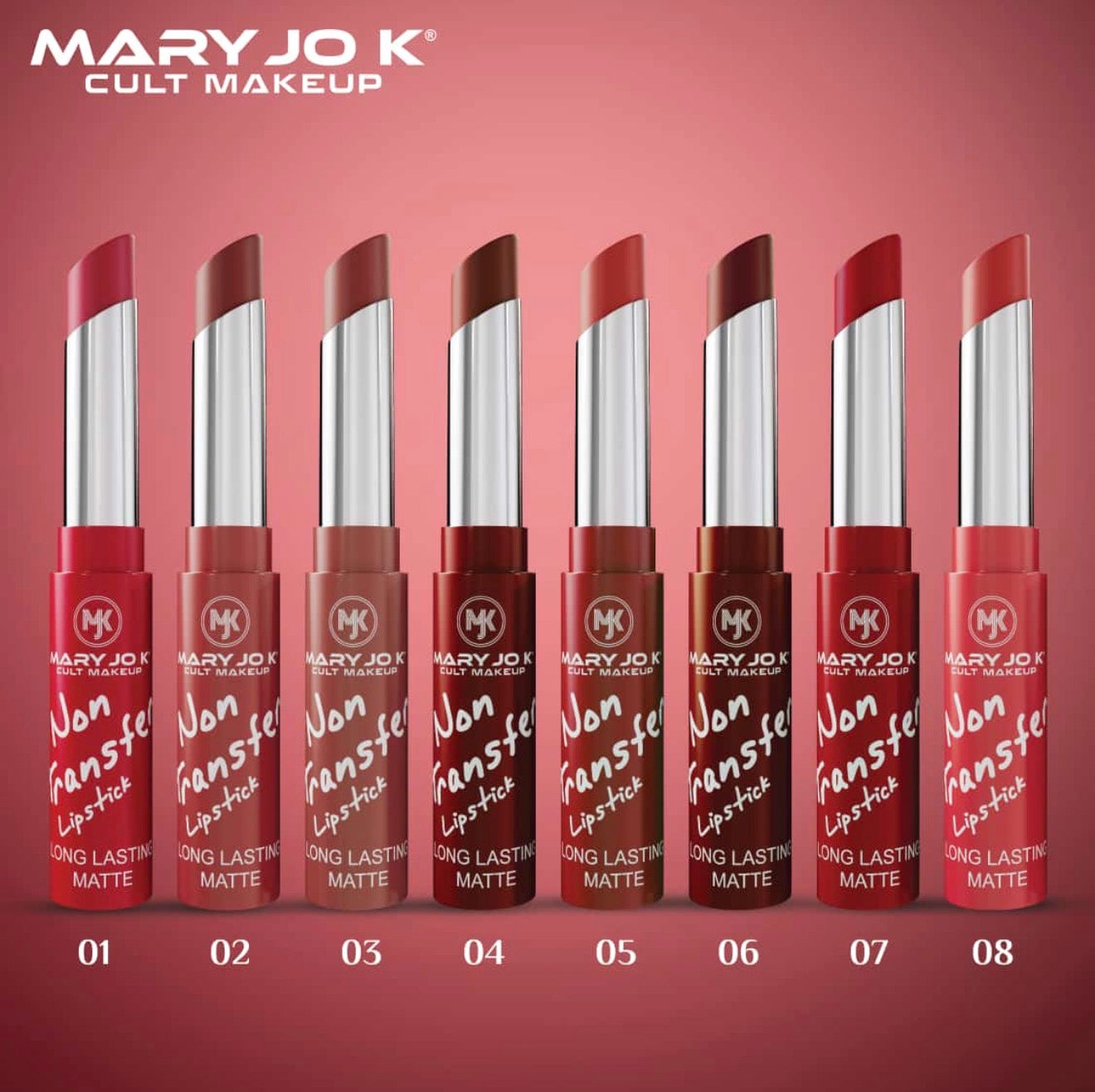 Mary Jo K Rizz & Roll Non-Transfer Lipstick
