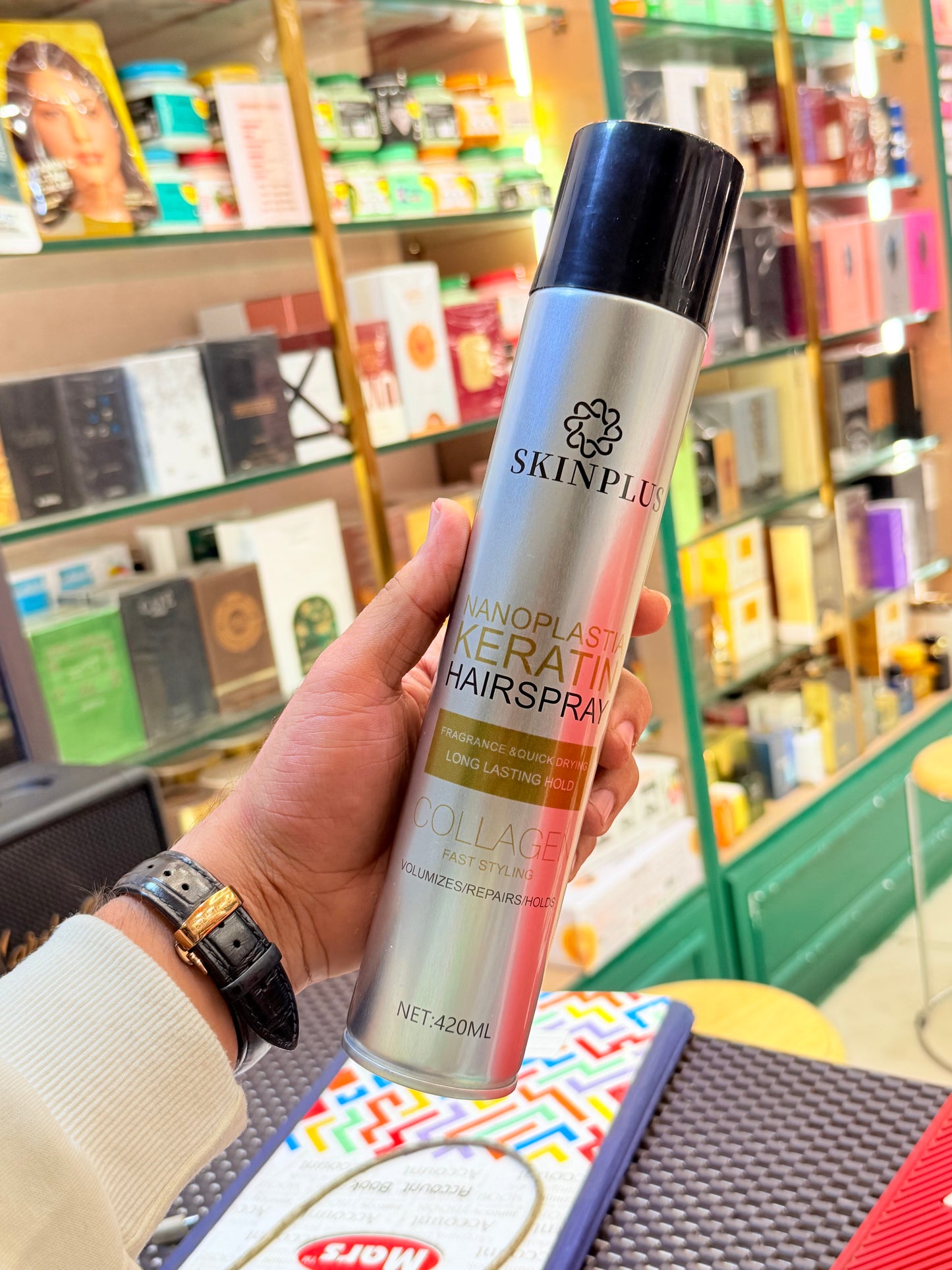 Skinplus Nanoplastia Keratin Hair Spray