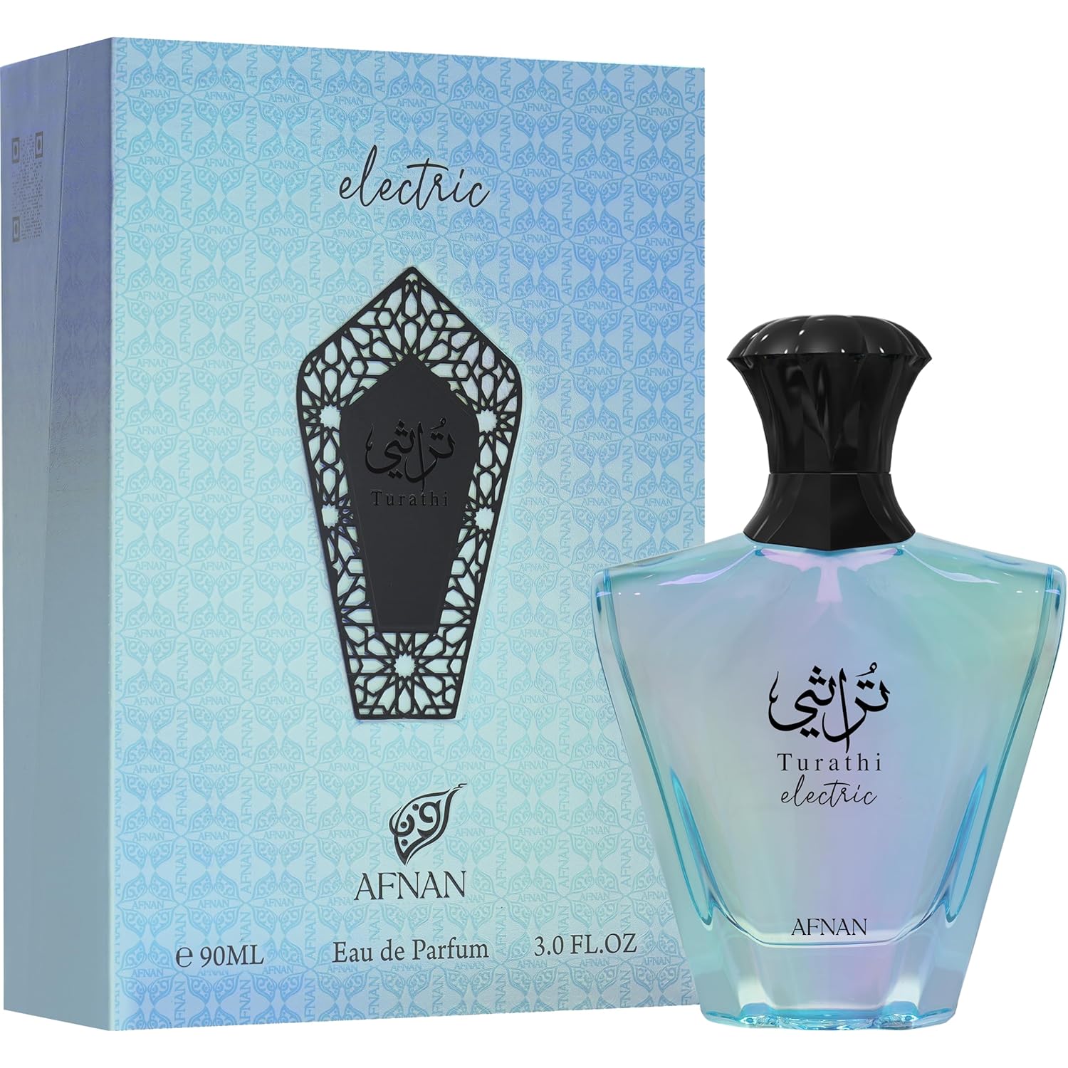 Afnan Turathi Electric Unisex Eau De Parfum, 90ml