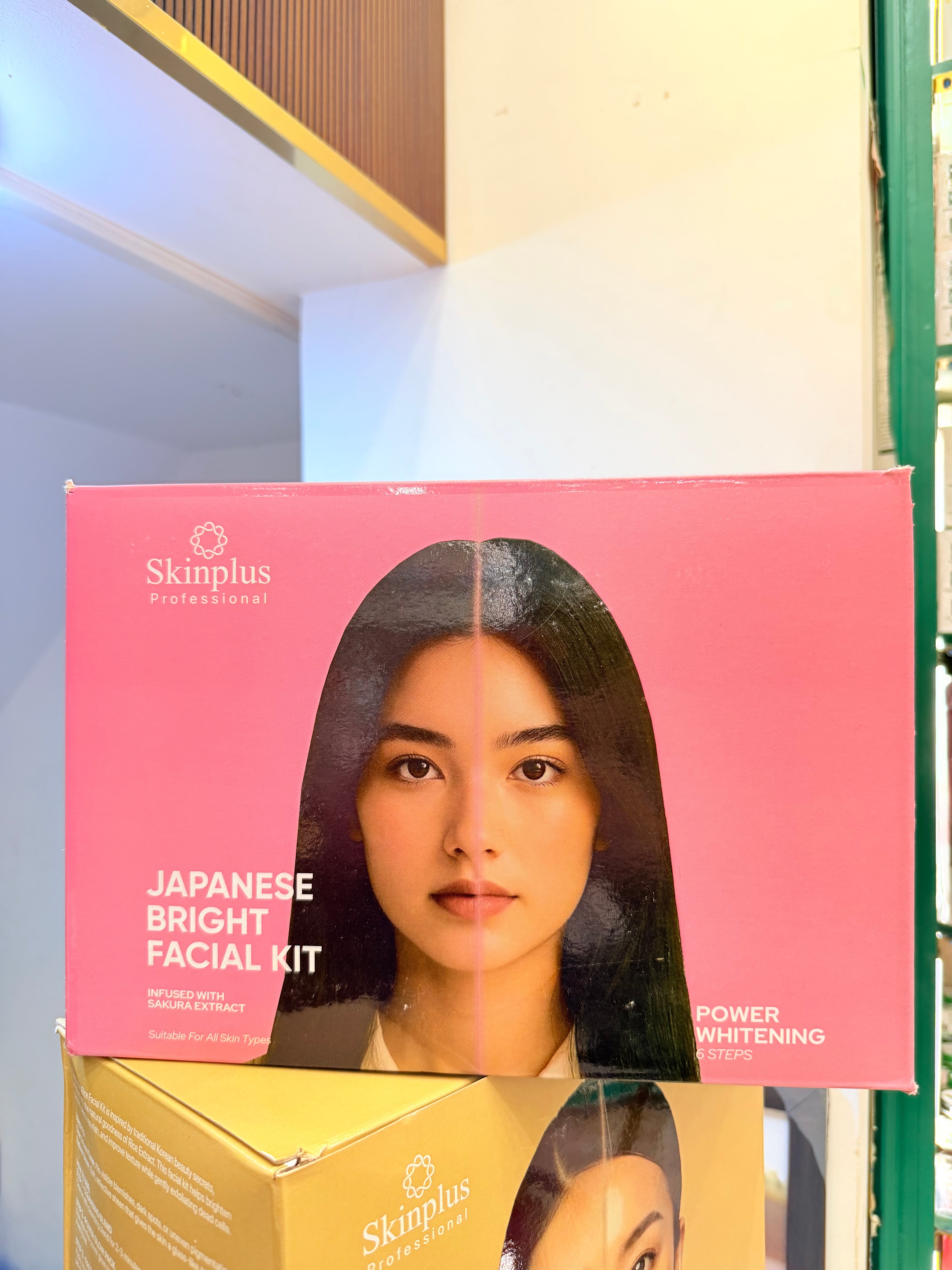 NEW SKINPLUS JAPENESE FACIAL - 6 STEP ( One time Use)