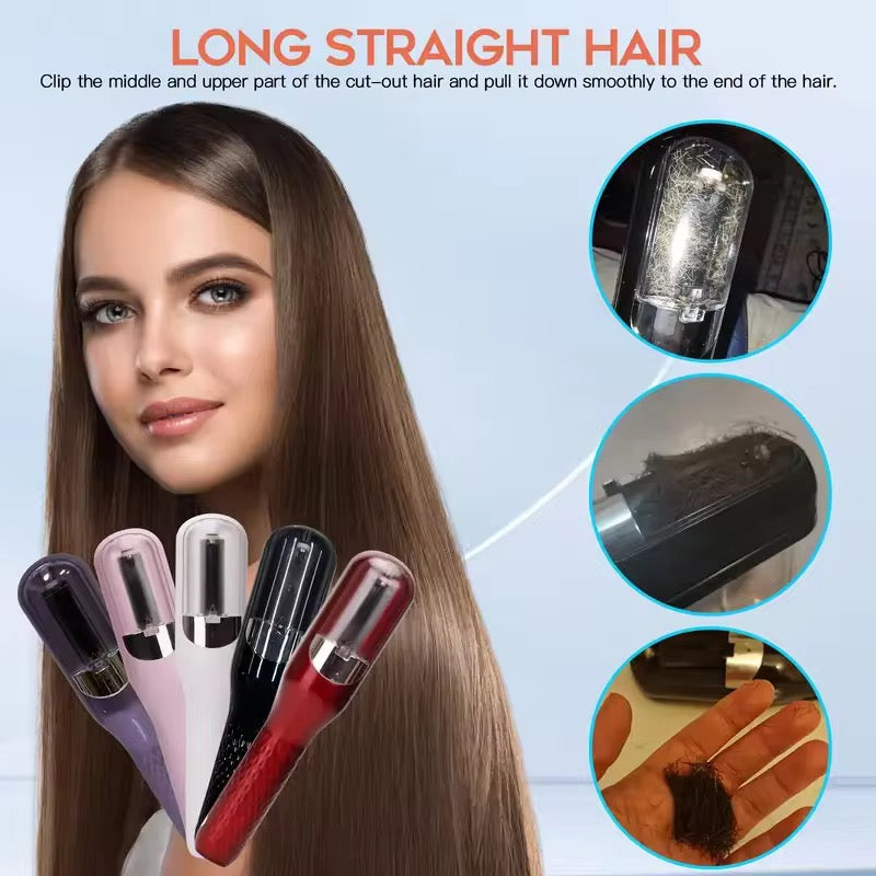 Salon-Like Split End Cutter Tool – No Length Loss -