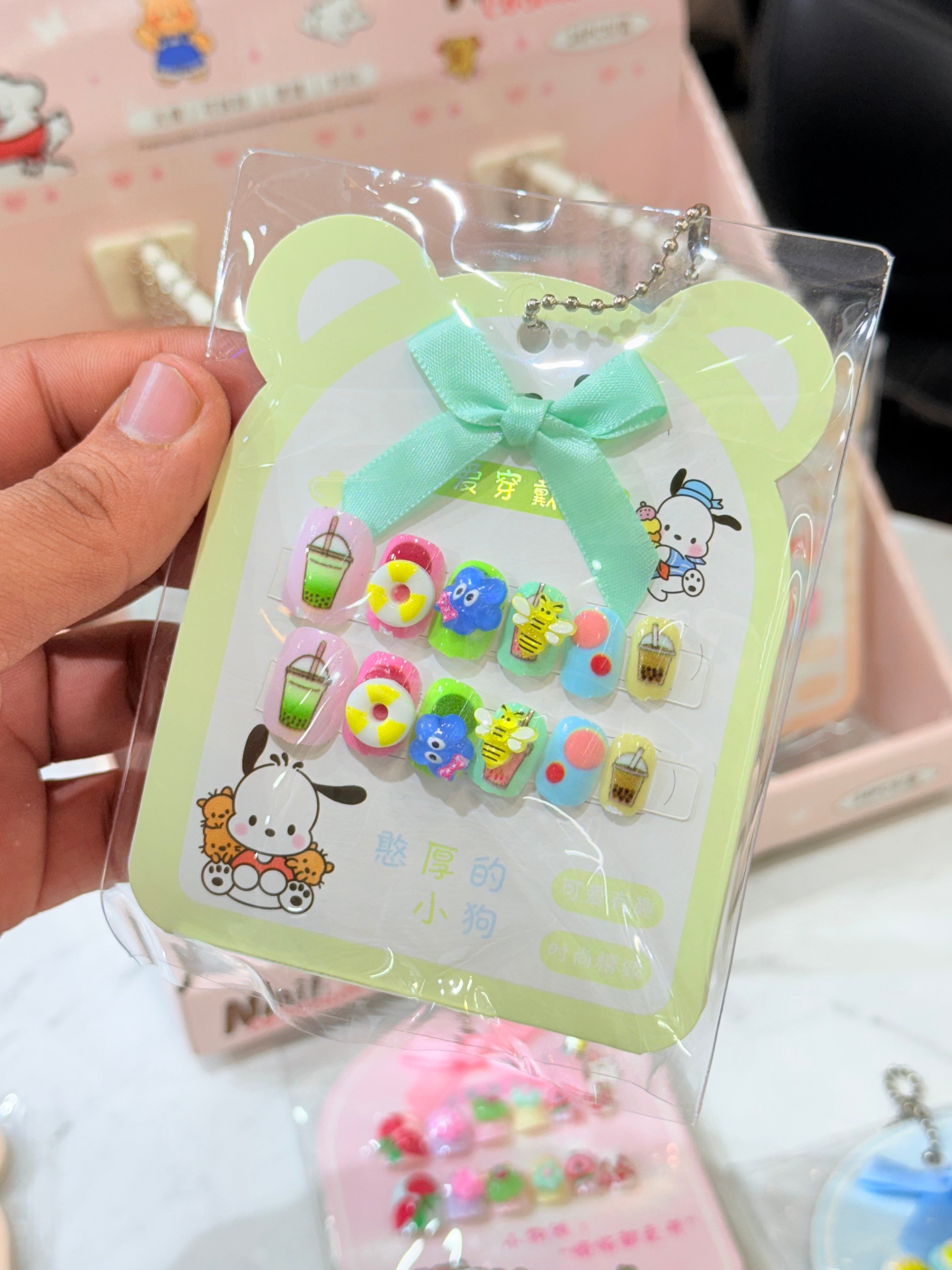 Kids Kawaii Nails | Wholesale Pack 24pcs | Viral Product