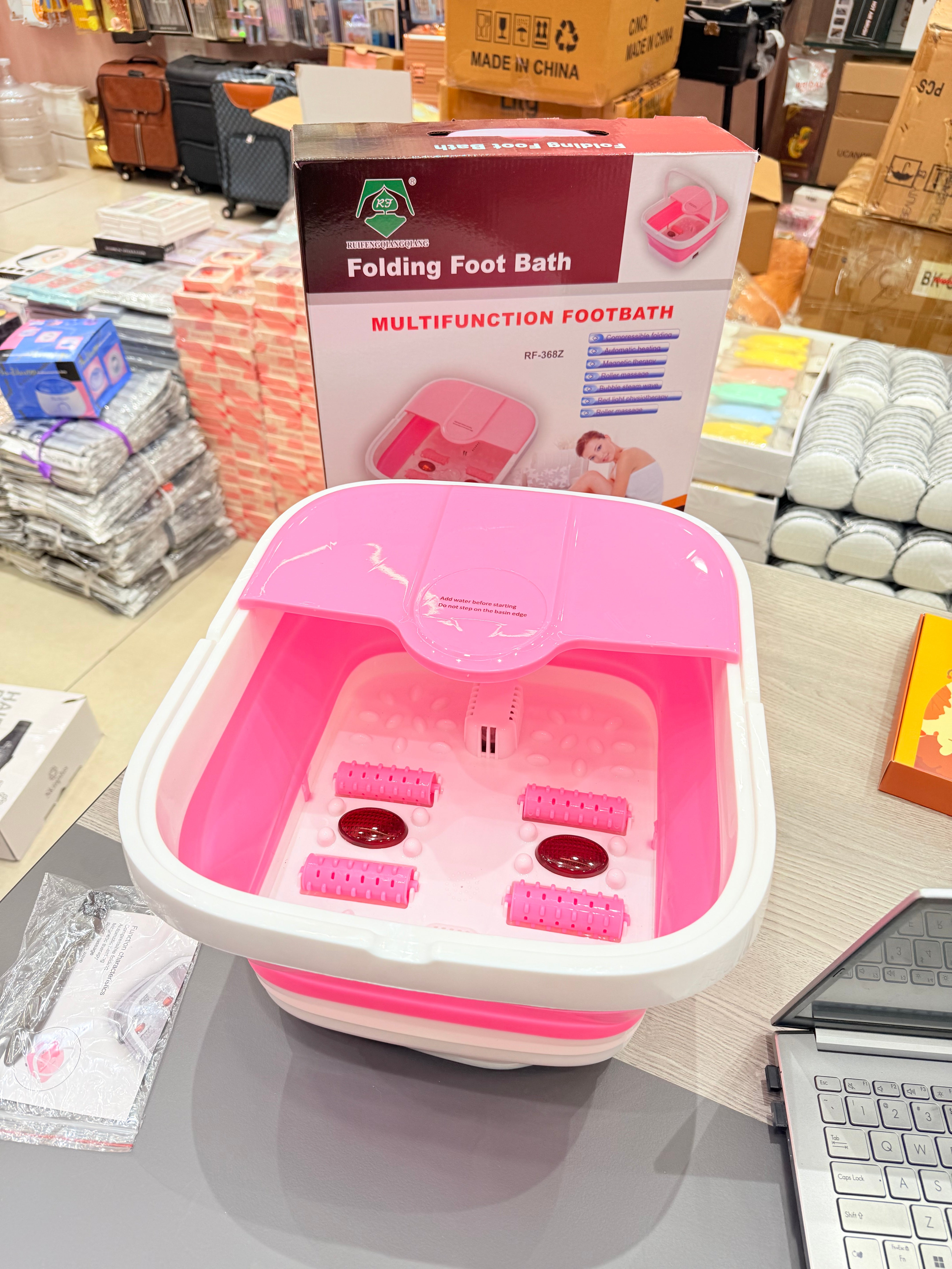 Foldable Pedicure Tub - LIMITED STOCK