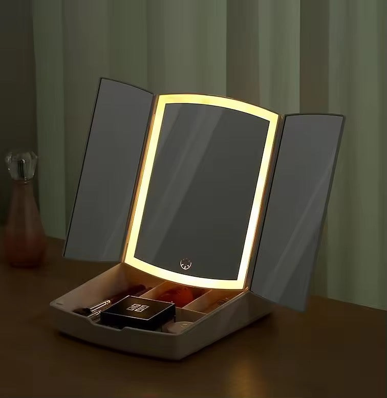 TRIFOLD Makeup Vanity Mirror