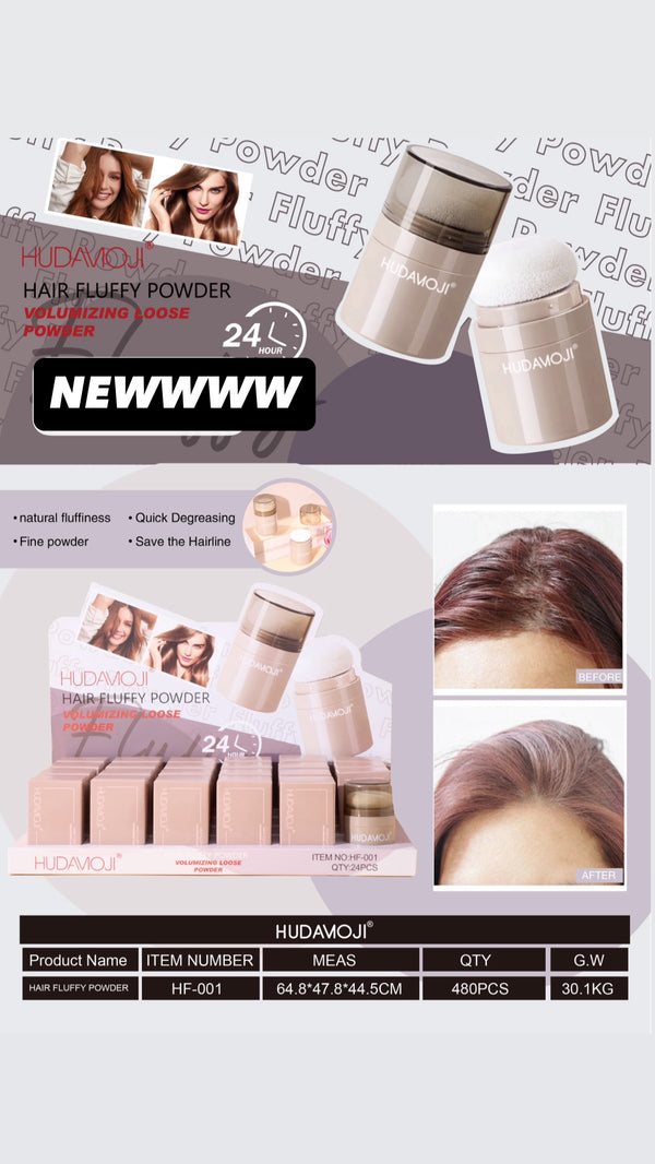 HUDAMOJI Hair Fluffy Powder – Volumizing Loose Powder – Sagansinghmakeup