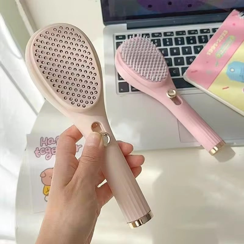 Viral Self Cleaning Hair Brush 😚
