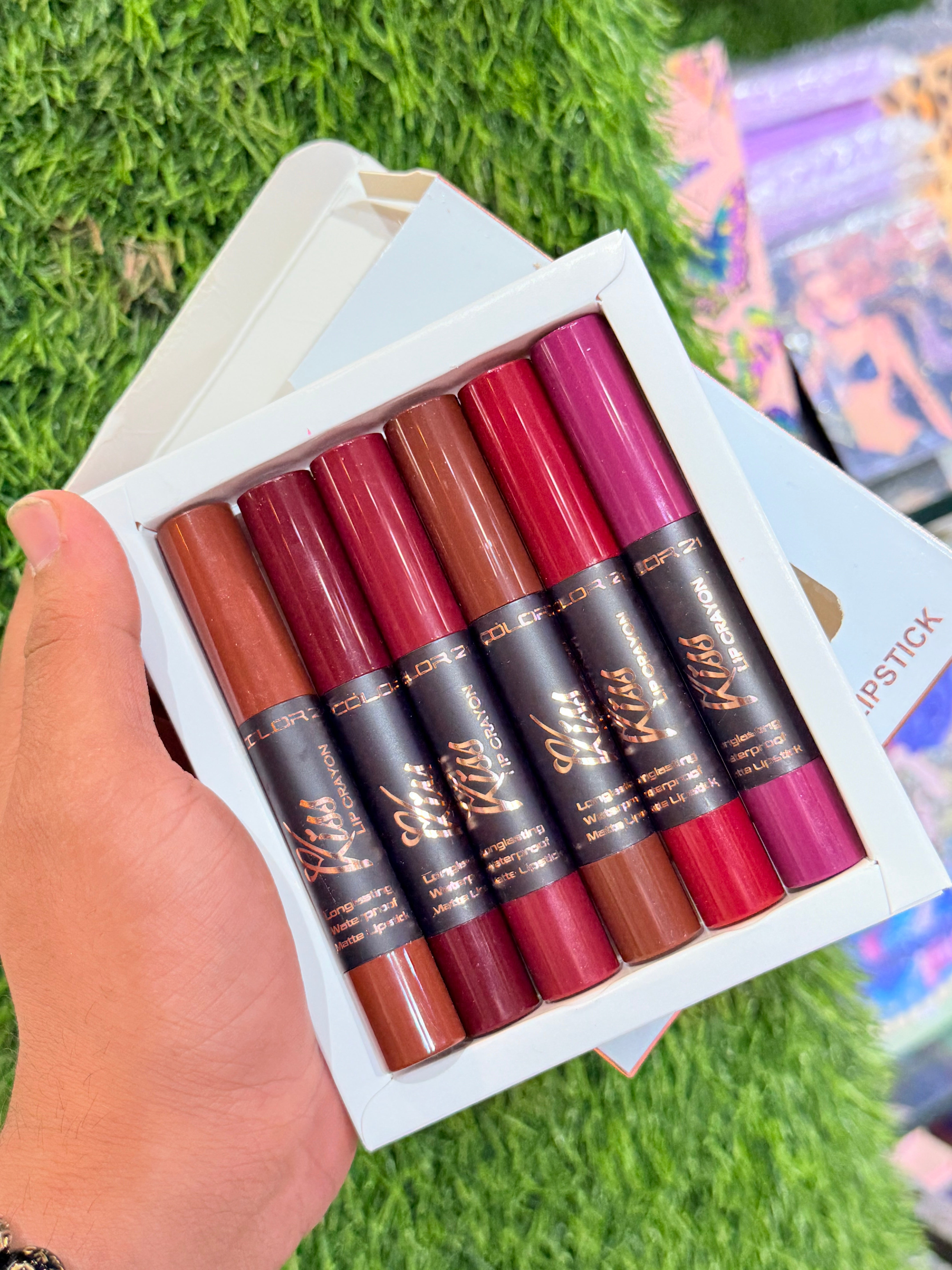 Color 21 - Daily Wear 6pcs LipCrayons