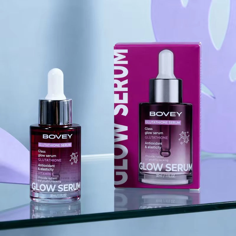 🇰🇷 Korean BOVEY Glutathione Glow Serum ✨ | Instant White + Glass Skin Brightening (30ml)