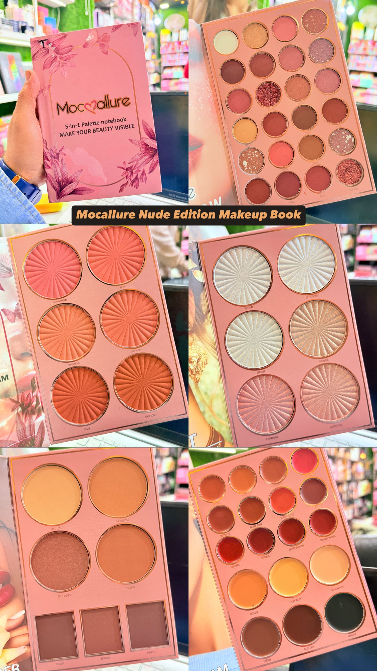 Mocallure 5 Page Book (NUDE EDITION)