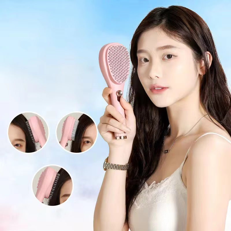 Viral Self Cleaning Hair Brush 😚