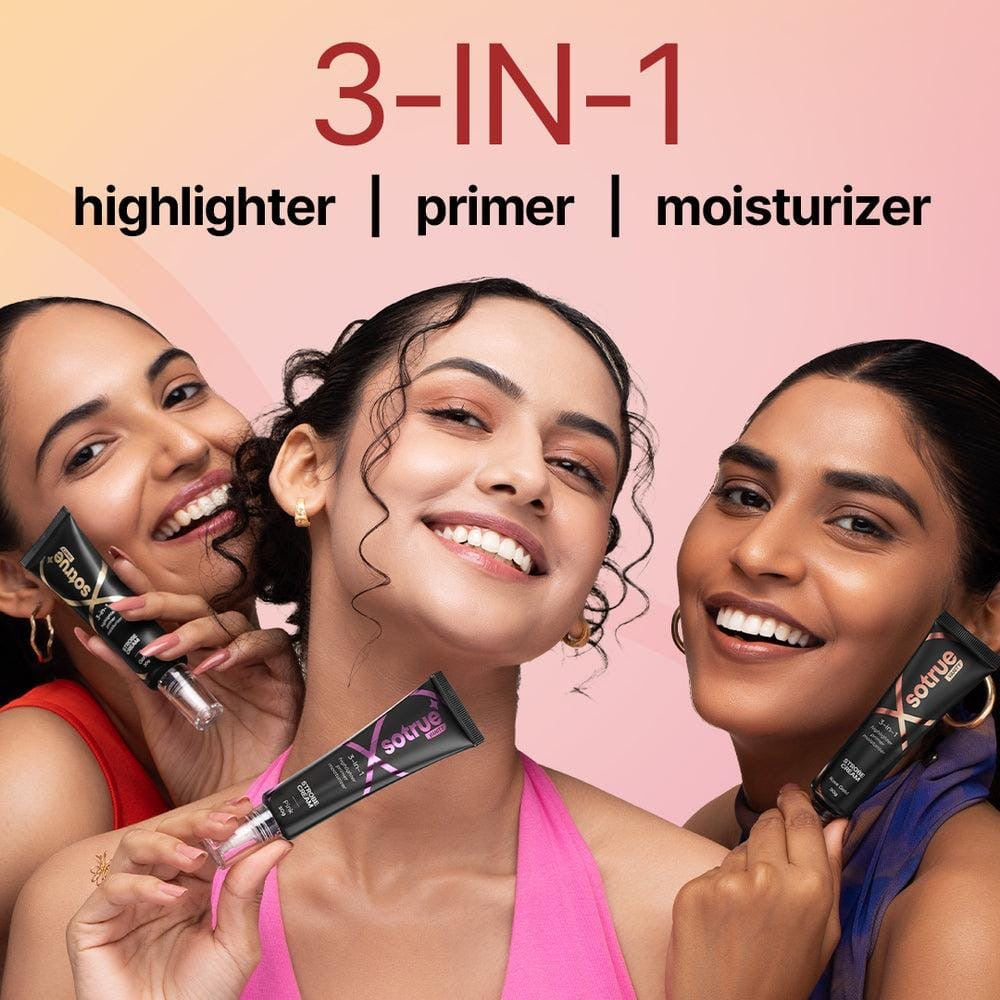 3-in-1 Strobe Cream Primer & Moisturizer | Hydrating Makeup Base | 30g